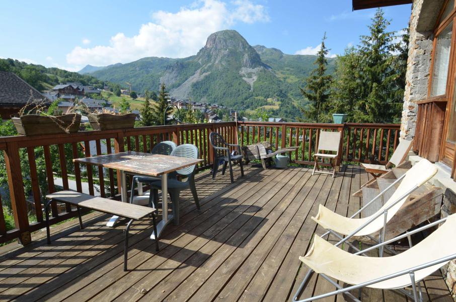 Ski verhuur Chalet triplex 6 kamers 10 personen - Les Balcons de St Martin - Saint Martin de Belleville - Terras