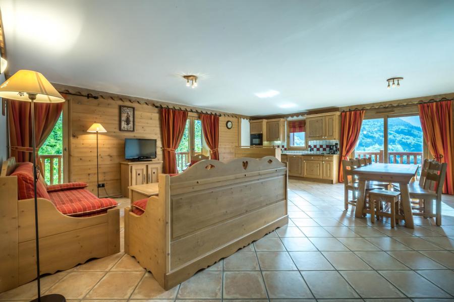 Rent in ski resort 4 room apartment 6 people (C13) - Les Chalets du Gypse - Saint Martin de Belleville - Living room