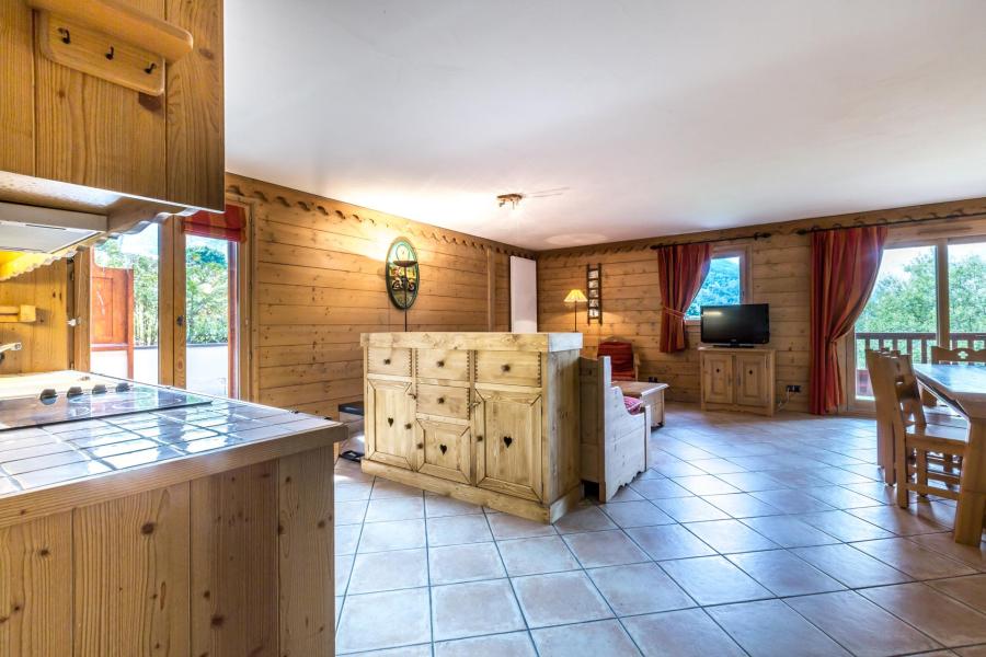 Rent in ski resort 4 room apartment 8 people (B02) - Les Chalets du Gypse - Saint Martin de Belleville - Living room