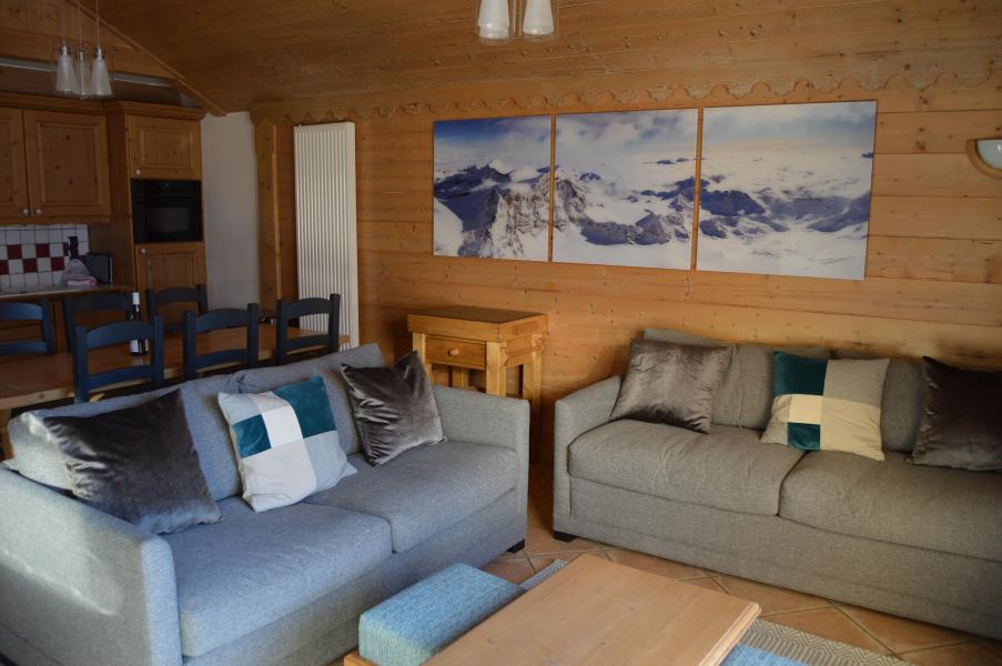 Rent in ski resort 4 room apartment 8 people (C10) - Les Chalets du Gypse - Saint Martin de Belleville - Living room