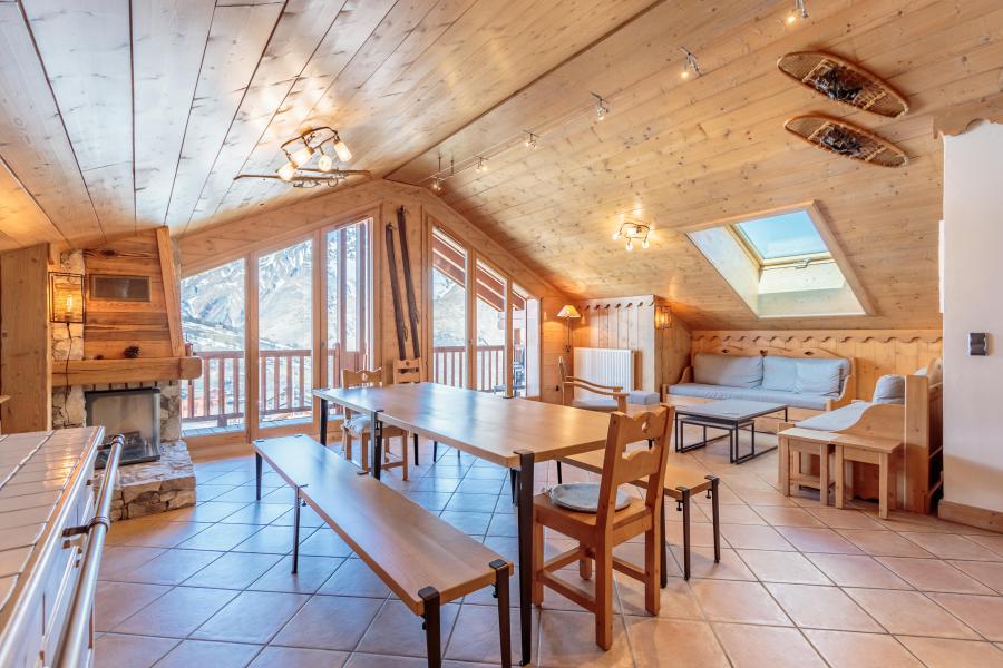 Rent in ski resort 4 room apartment 8 people (C11) - Les Chalets du Gypse - Saint Martin de Belleville - Living room