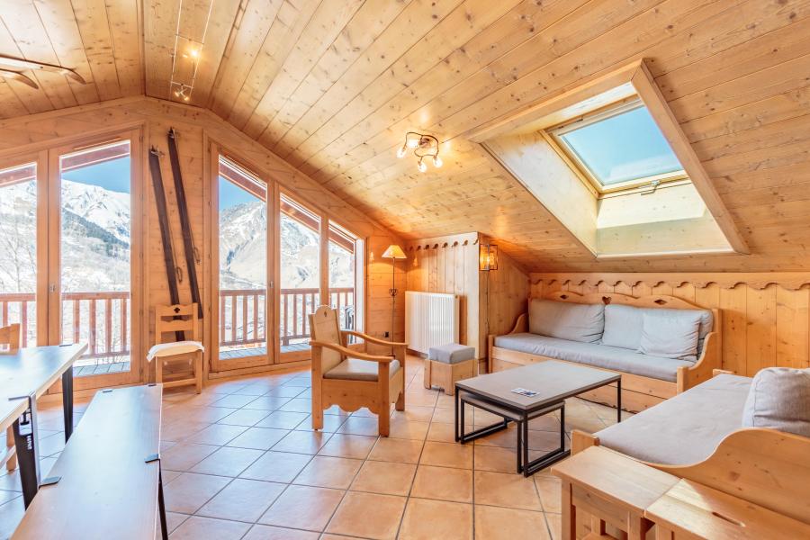 Rent in ski resort 4 room apartment 8 people (C11) - Les Chalets du Gypse - Saint Martin de Belleville - Living room