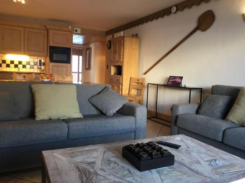 Skiverleih 4-Zimmer-Appartment für 8 Personen (C02) - Les Chalets du Gypse - Saint Martin de Belleville - Wohnzimmer