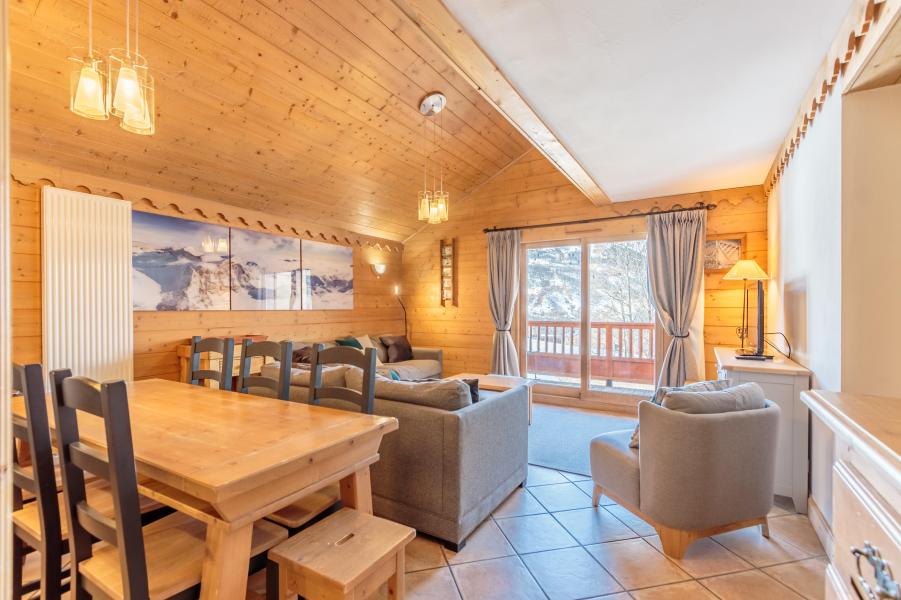 Skiverleih 4-Zimmer-Appartment für 8 Personen (C10) - Les Chalets du Gypse - Saint Martin de Belleville - Wohnzimmer