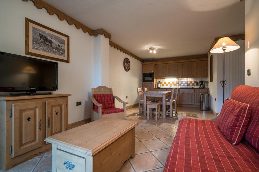 Ski verhuur Appartement 2 kamers 4 personen (C03) - Les Chalets du Gypse - Saint Martin de Belleville - Woonkamer