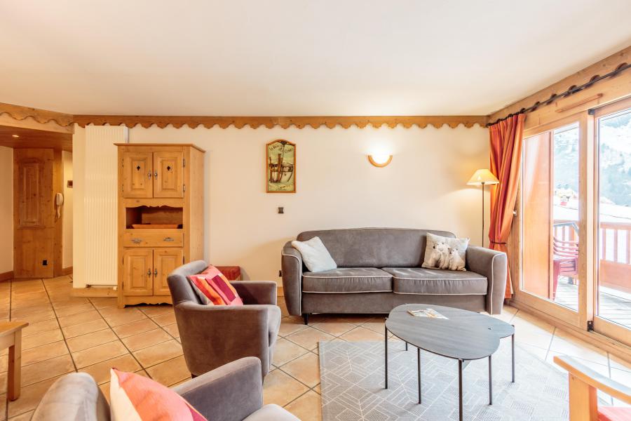 Ski verhuur Appartement 3 kamers 6 personen (C09) - Les Chalets du Gypse - Saint Martin de Belleville - Woonkamer