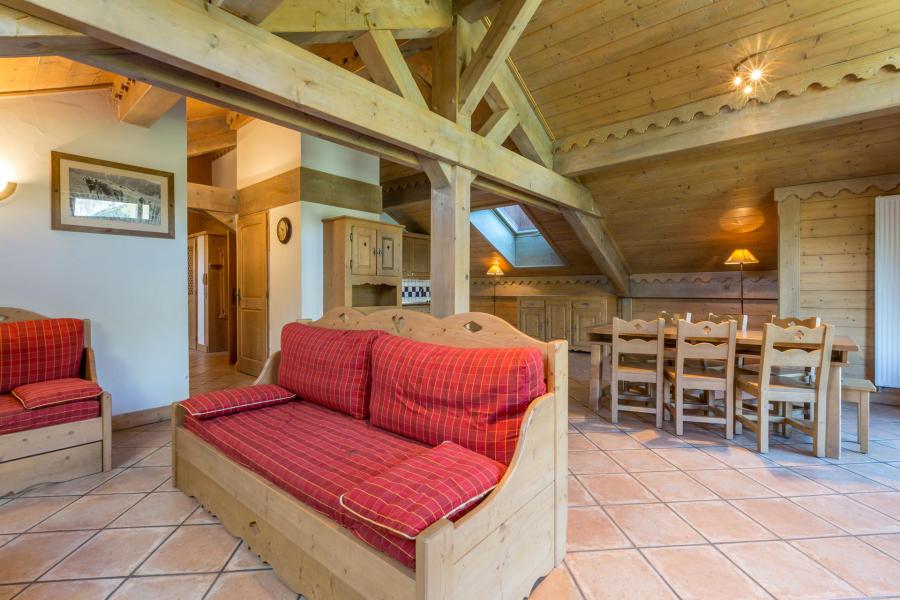 Ski verhuur Appartement 4 kamers 8 personen (A05) - Les Chalets du Gypse - Saint Martin de Belleville - Woonkamer