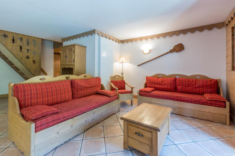 Ski verhuur Appartement 5 kamers 10 personen (A08) - Les Chalets du Gypse - Saint Martin de Belleville - Woonkamer