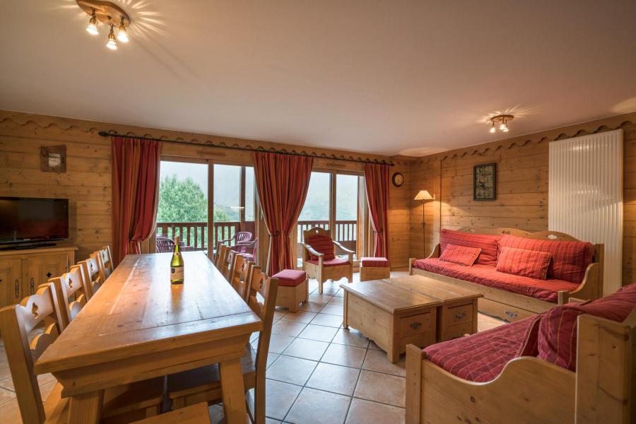 Ski verhuur Appartement 5 kamers 10 personen (C17) - Les Chalets du Gypse - Saint Martin de Belleville - Woonkamer