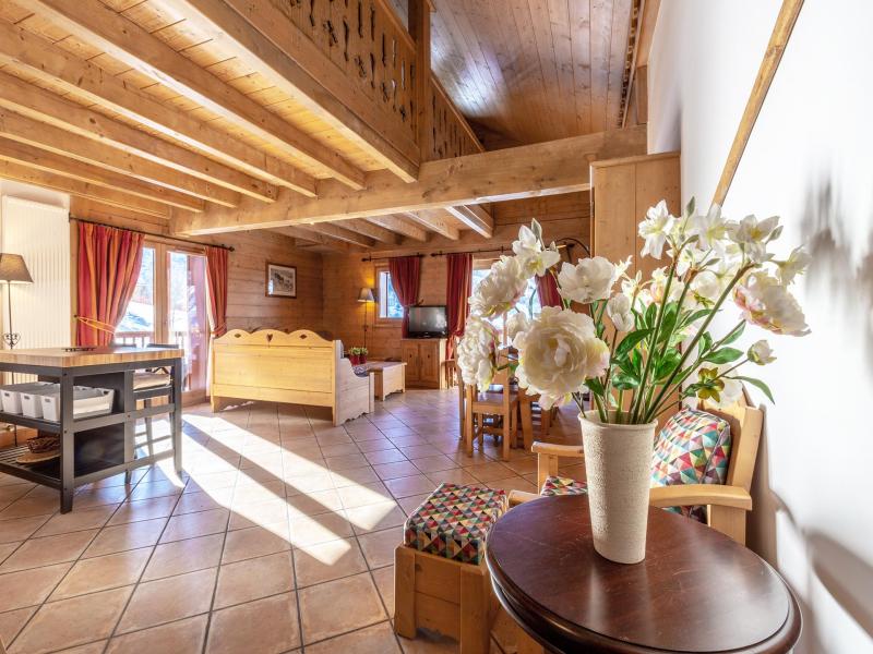 Skiverleih Wohnung 4 Mezzanine Zimmer 10 Leute (C16) - Les Chalets du Gypse - Saint Martin de Belleville - Wohnzimmer