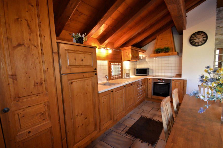 Аренда на лыжном курорте Апартаменты дуплекс 3 комнат 4 чел. - Maison de Village la Grange - Saint Martin de Belleville - Кухня