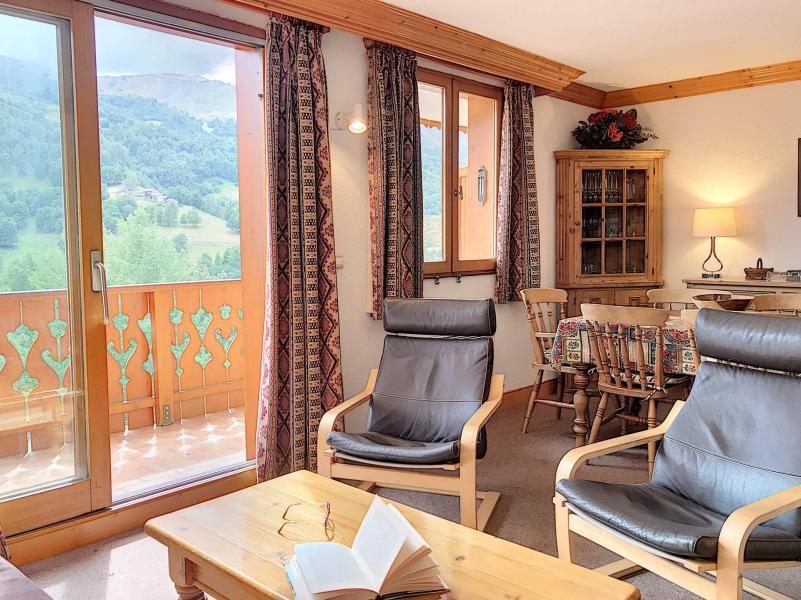 Rent in ski resort 4 room apartment 6 people (08) - Résidence Arméria - Saint Martin de Belleville - Living room