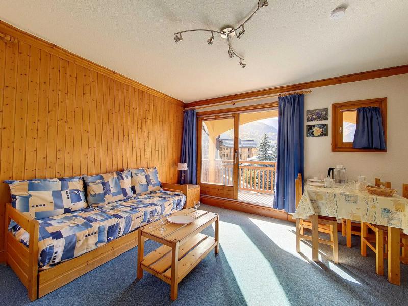 Ski verhuur Appartement 2 kabine kamers 6 personen (B4) - Résidence Balcons de Tougnette - Saint Martin de Belleville - Woonkamer