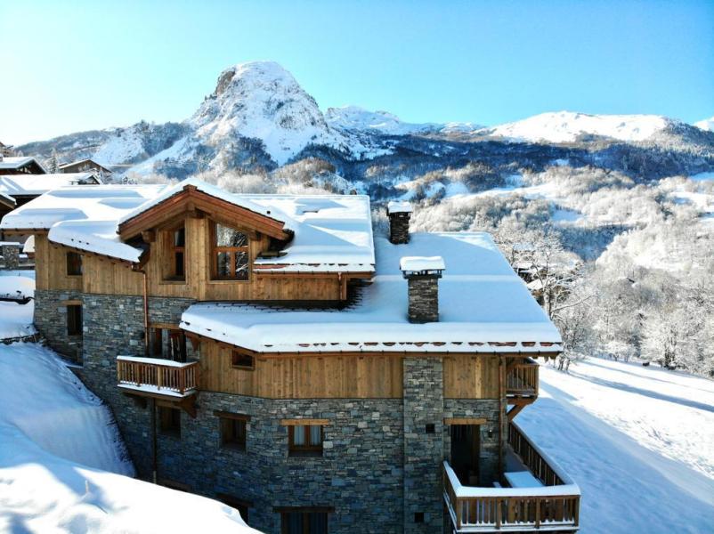 Rent in ski resort Résidence du Cheval Noir - Saint Martin de Belleville - Winter outside