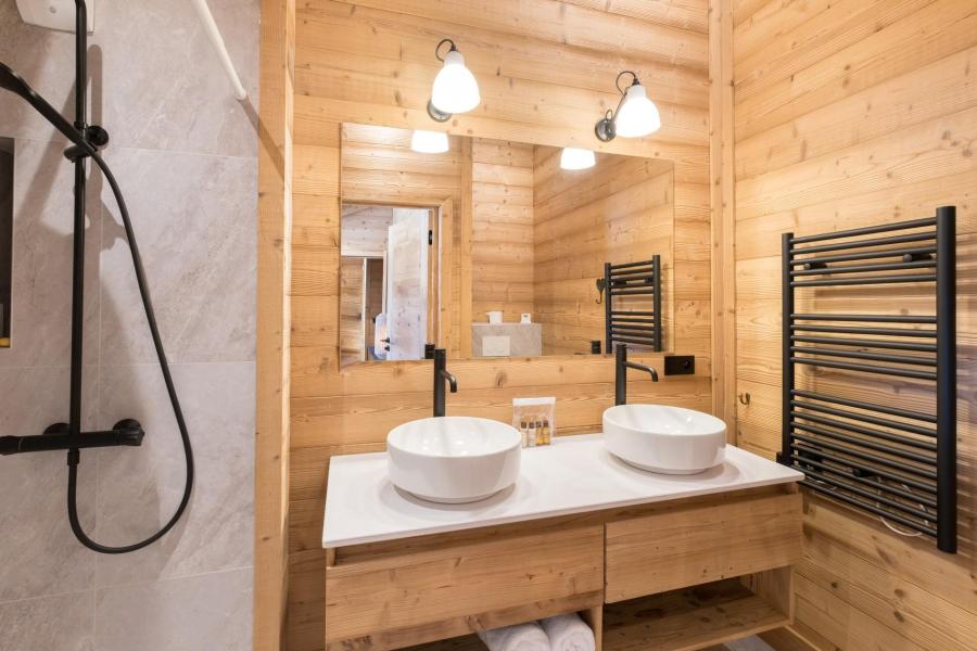 Ski verhuur Appartement duplex 5 kamers 8 personen (ECHAPPEE BELLE) - Résidence du Cheval Noir - Saint Martin de Belleville - Badkamer