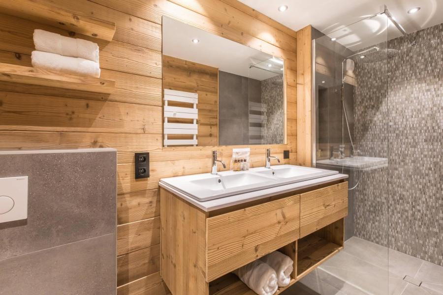 Location au ski Appartement duplex 5 pièces 8 personnes (ECHAPPEE BELLE) - Résidence du Cheval Noir - Saint Martin de Belleville - Salle de douche