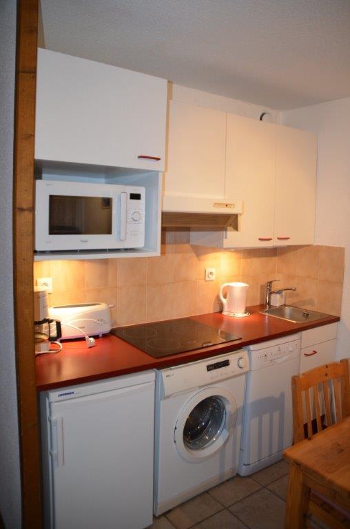 Skiverleih 2-Zimmer-Appartment für 4 Personen (A7) - Résidence Gentianes - Saint Martin de Belleville - Küche