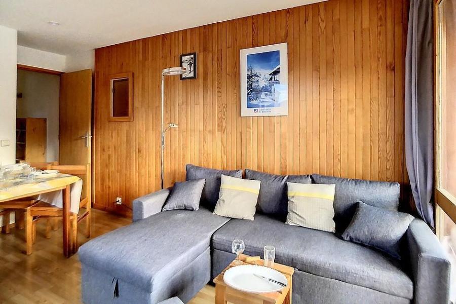 Ski verhuur Appartement 2 kamers 4 personen (B1) - Résidence Hors Piste - Saint Martin de Belleville - Woonkamer