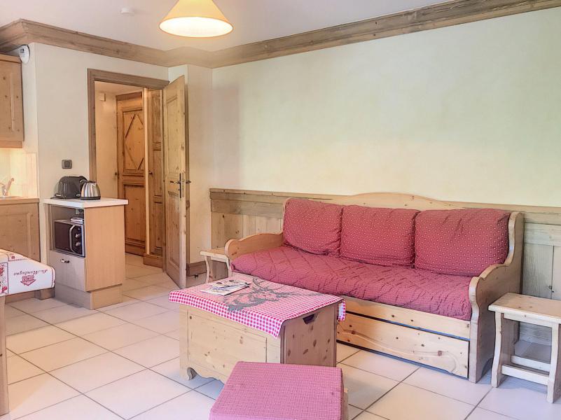 Skiverleih 2-Zimmer-Appartment für 4 Personen (A1) - Résidence le Cochet - Saint Martin de Belleville - Wohnzimmer