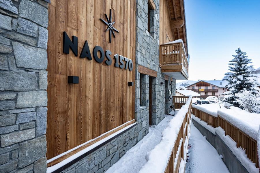 Rent in ski resort Résidence le Naos - Saint Martin de Belleville - Winter outside