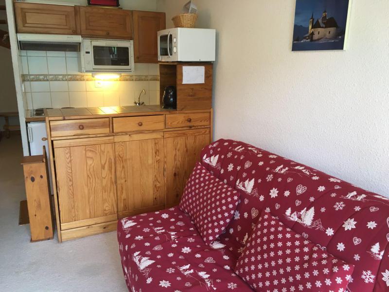 Skiverleih Duplex Wohnung 2 Zimmer Kabine 6 Personnen (D18) - Résidence les Murgers - Saint Martin de Belleville - Wohnzimmer