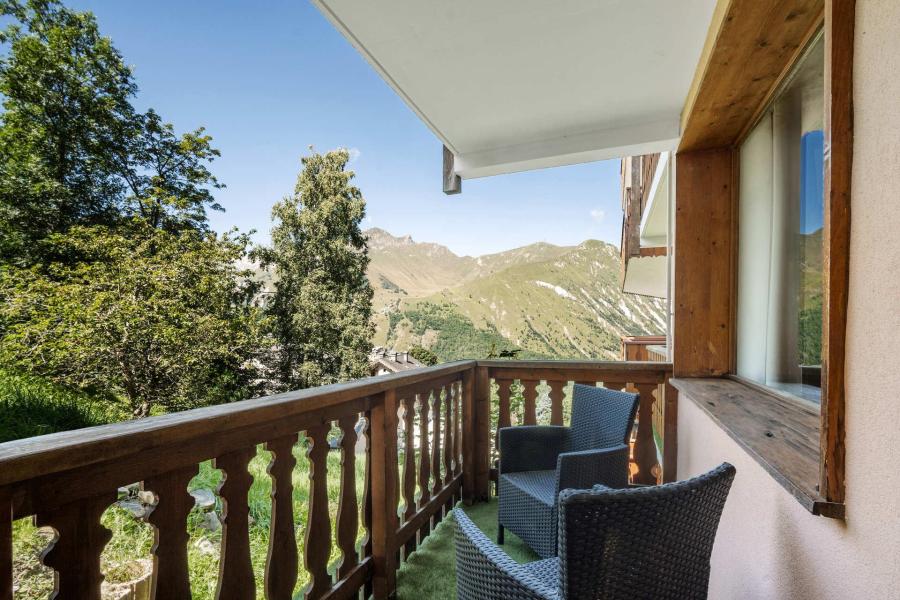 Rent in ski resort 6 room apartment 10 people (KILIMA) - Résidence les Neigers - Saint Martin de Belleville - Balcony