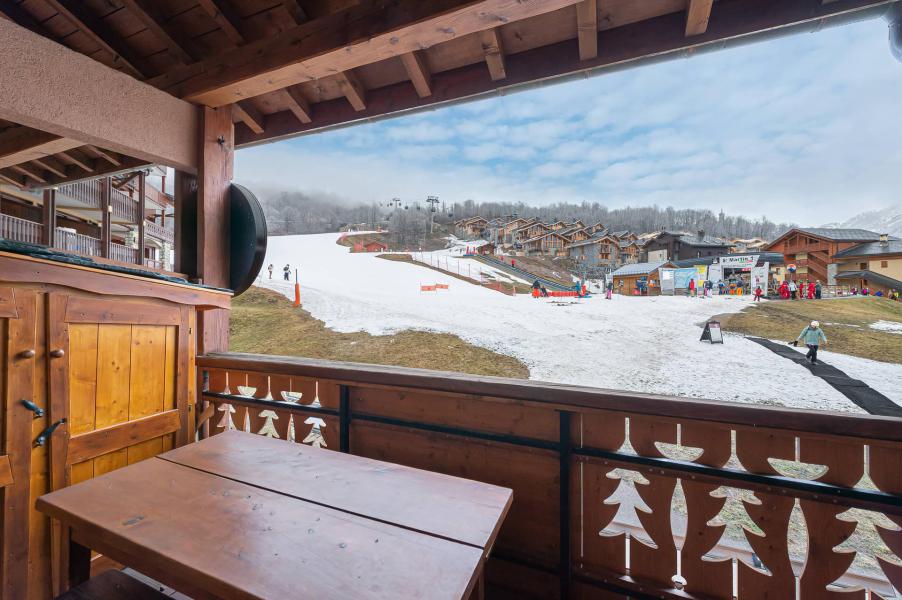 Location au ski Appartement duplex 2 pièces 4 personnes (5) - Résidence Ten Peak - Saint Martin de Belleville - Balcon