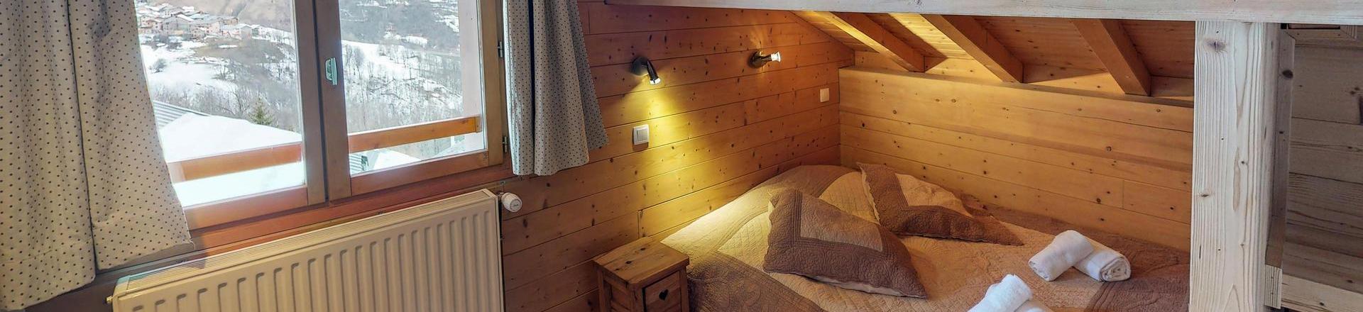 Rent in ski resort 10 room chalet 18 people (LET) - Chalet de la Villette - Saint Martin de Belleville - Bedroom