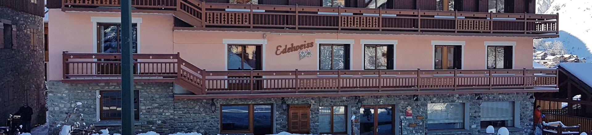 Rent in ski resort Chalet Edelweiss - Saint Martin de Belleville - Winter outside