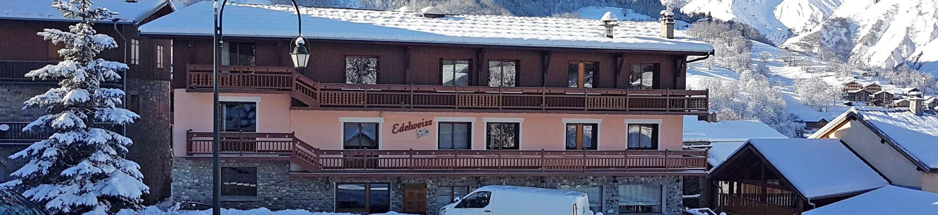 Аренда на лыжном курорте Chalet Edelweiss - Saint Martin de Belleville - зимой под открытым небом