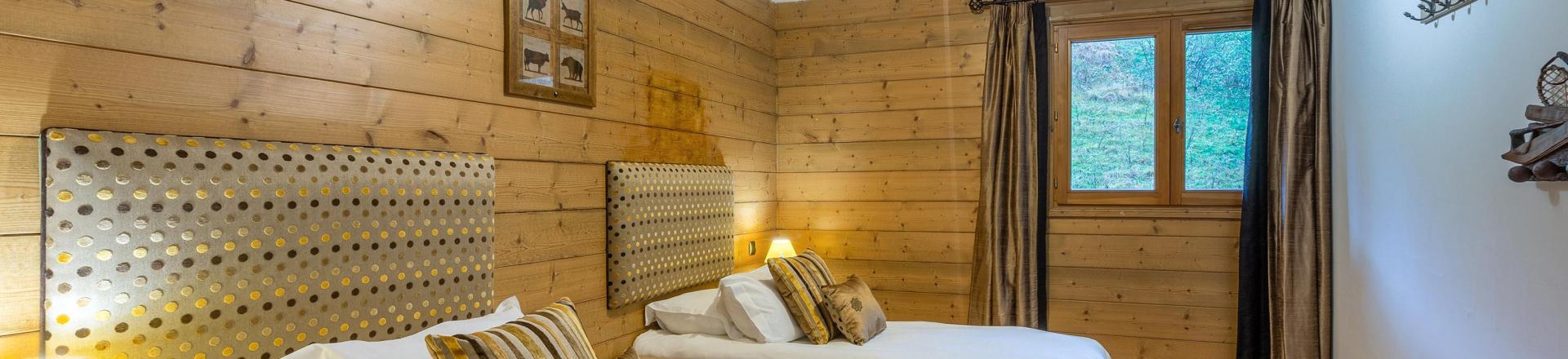 Аренда на лыжном курорте Апартаменты 3 комнат 6 чел. (A06) - Les Chalets du Gypse - Saint Martin de Belleville - Комната