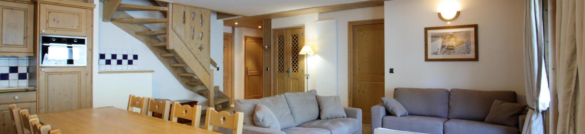 Rent in ski resort 5 room apartment 10 people (C15) - Les Chalets du Gypse - Saint Martin de Belleville