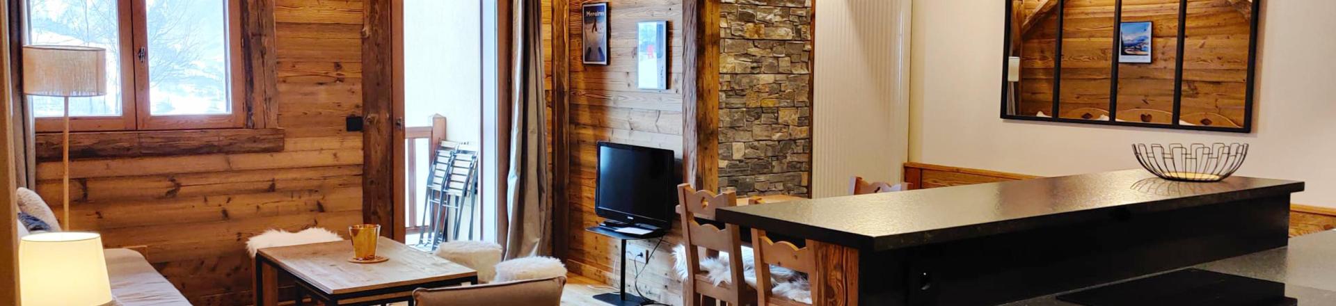 Ski verhuur Appartement 3 kamers 6 personen (C04) - Les Chalets du Gypse - Saint Martin de Belleville