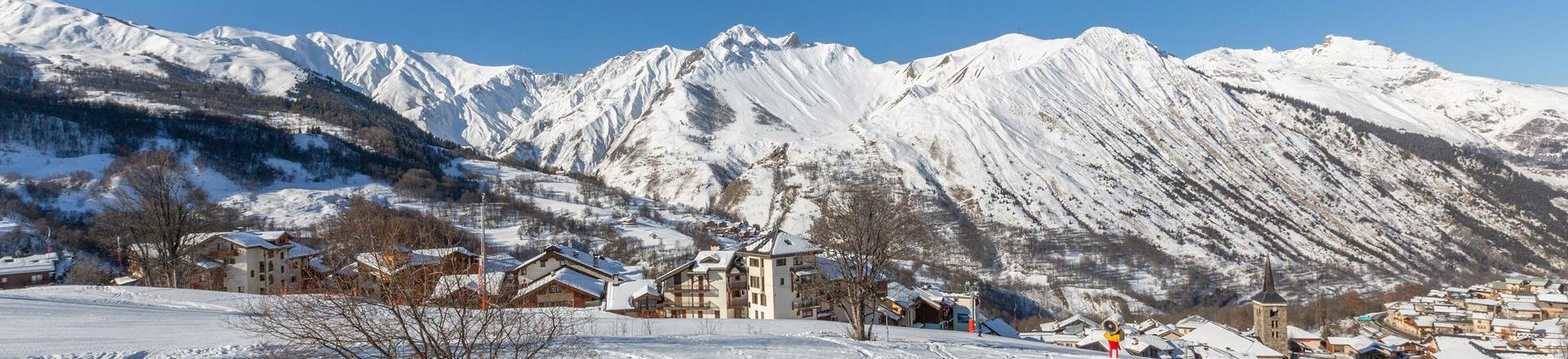 Rent in ski resort 4 room apartment 8 people (B03) - Les Chalets du Gypse - Saint Martin de Belleville