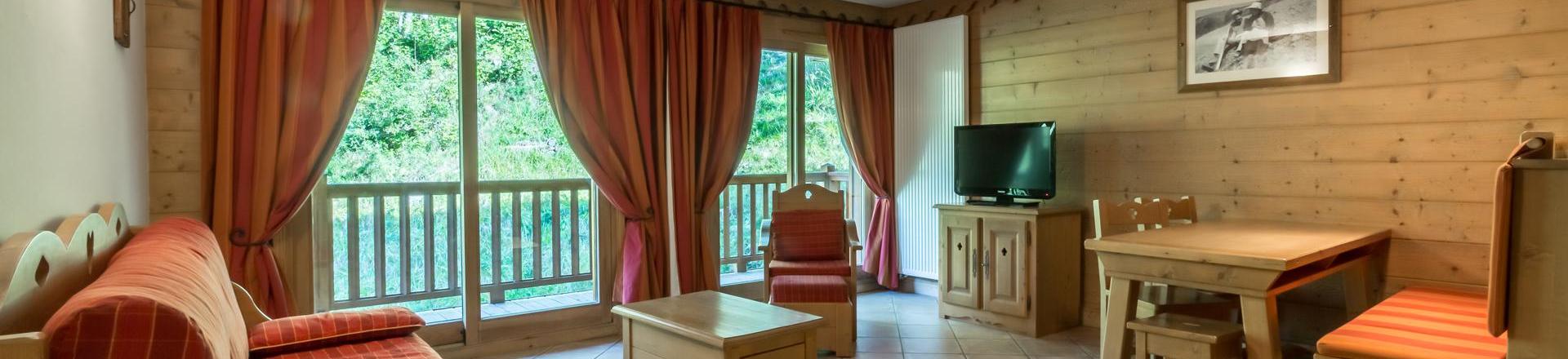 Alquiler al esquí Apartamento 3 piezas para 6 personas (C12) - Les Chalets du Gypse - Saint Martin de Belleville - Estancia