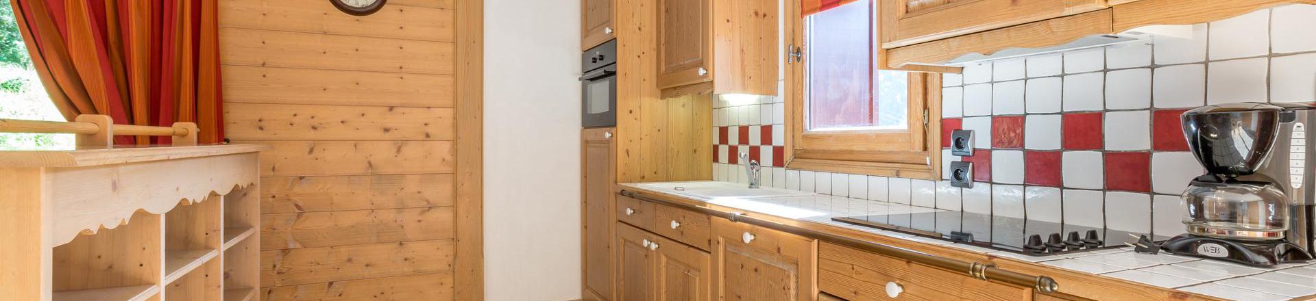 Alquiler al esquí Apartamento 4 piezas para 6 personas (C13) - Les Chalets du Gypse - Saint Martin de Belleville - Cocina