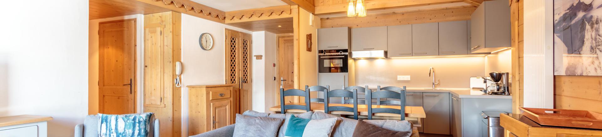 Alquiler al esquí Apartamento 4 piezas para 8 personas (C10) - Les Chalets du Gypse - Saint Martin de Belleville - Estancia