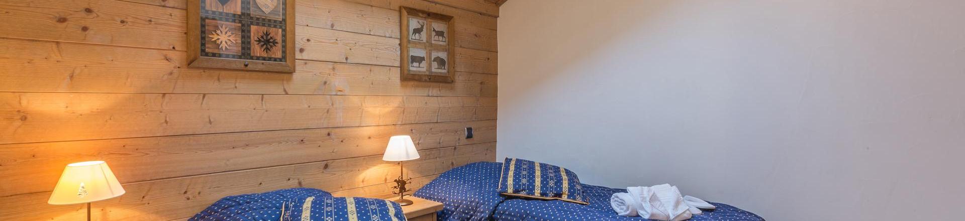 Alquiler al esquí Apartamento 5 piezas para 10 personas (C15) - Les Chalets du Gypse - Saint Martin de Belleville - Habitación