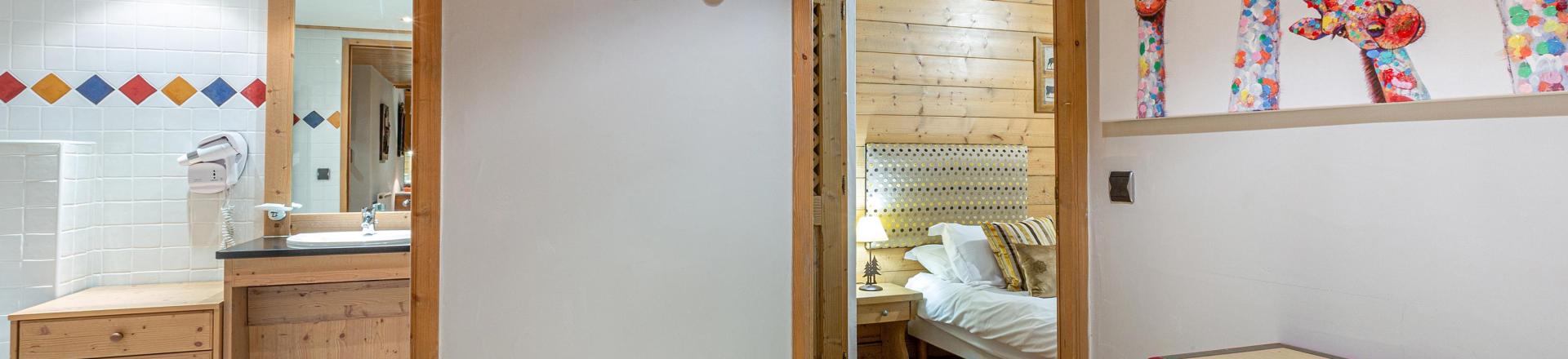 Ski verhuur Appartement 3 kamers 6 personen (A06) - Les Chalets du Gypse - Saint Martin de Belleville - Hal