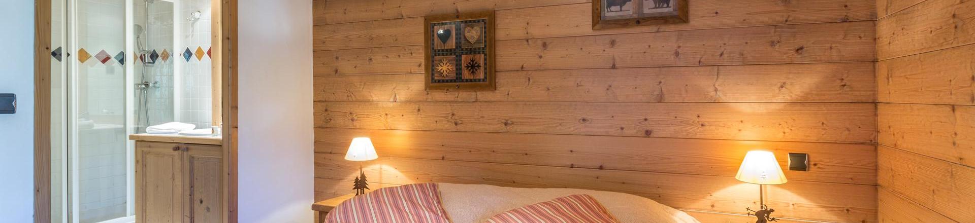 Location au ski Appartement 4 pièces 8 personnes (A07) - Les Chalets du Gypse - Saint Martin de Belleville - Chambre