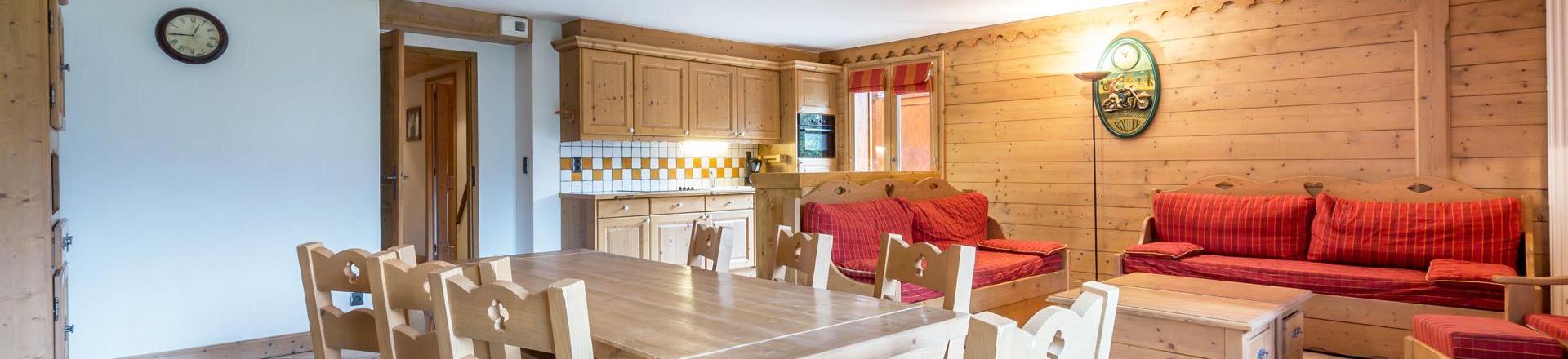 Location au ski Appartement 4 pièces 8 personnes (B02) - Les Chalets du Gypse - Saint Martin de Belleville - Séjour