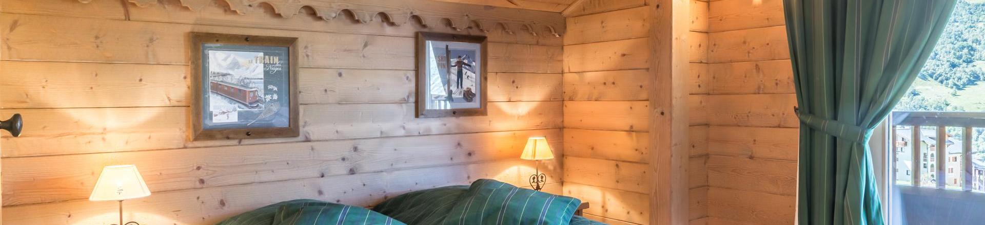 Ski verhuur Appartement 5 kamers 10 personen (A09) - Les Chalets du Gypse - Saint Martin de Belleville - Kamer