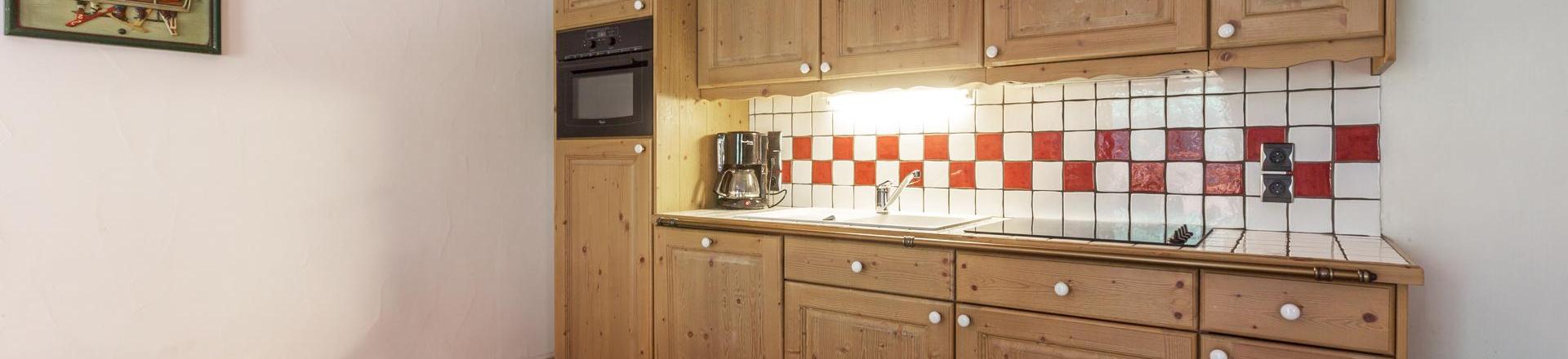 Location au ski Appartement 5 pièces 10 personnes (A08) - Les Chalets du Gypse - Saint Martin de Belleville - Kitchenette