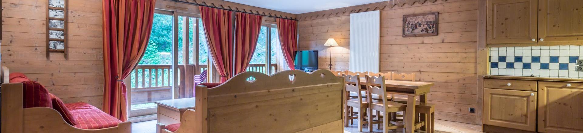 Location au ski Appartement 5 pièces 10 personnes (C15) - Les Chalets du Gypse - Saint Martin de Belleville - Séjour