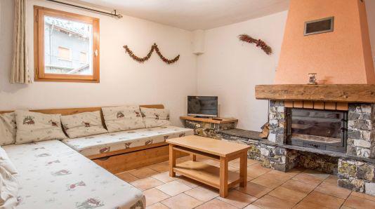 Rent in ski resort 3 room apartment 4 people (4) - Chalet Acacia - Saint Martin de Belleville - Living room