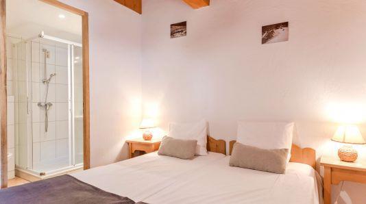 Rent in ski resort 5 room apartment 10 people (5) - Chalet Acacia - Saint Martin de Belleville - Bedroom