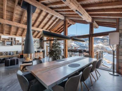 Skiverleih 8 Zimmer Chalet für 12 Personen - Chalet Aloha - Saint Martin de Belleville - Wohnzimmer