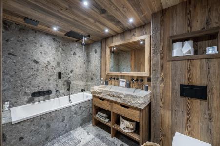 Rent in ski resort 6 room chalet 10 people - Chalet Coco Marcel - Saint Martin de Belleville - Bathroom