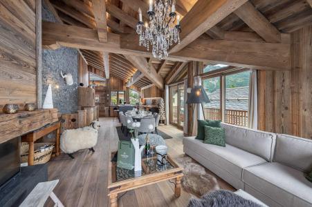 Rent in ski resort 6 room chalet 10 people - Chalet Coco Marcel - Saint Martin de Belleville - Living room