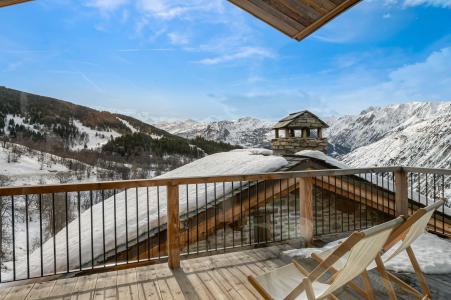 Rent in ski resort 6 room chalet 12 people - Chalet Grange Martinel - Saint Martin de Belleville - Winter outside